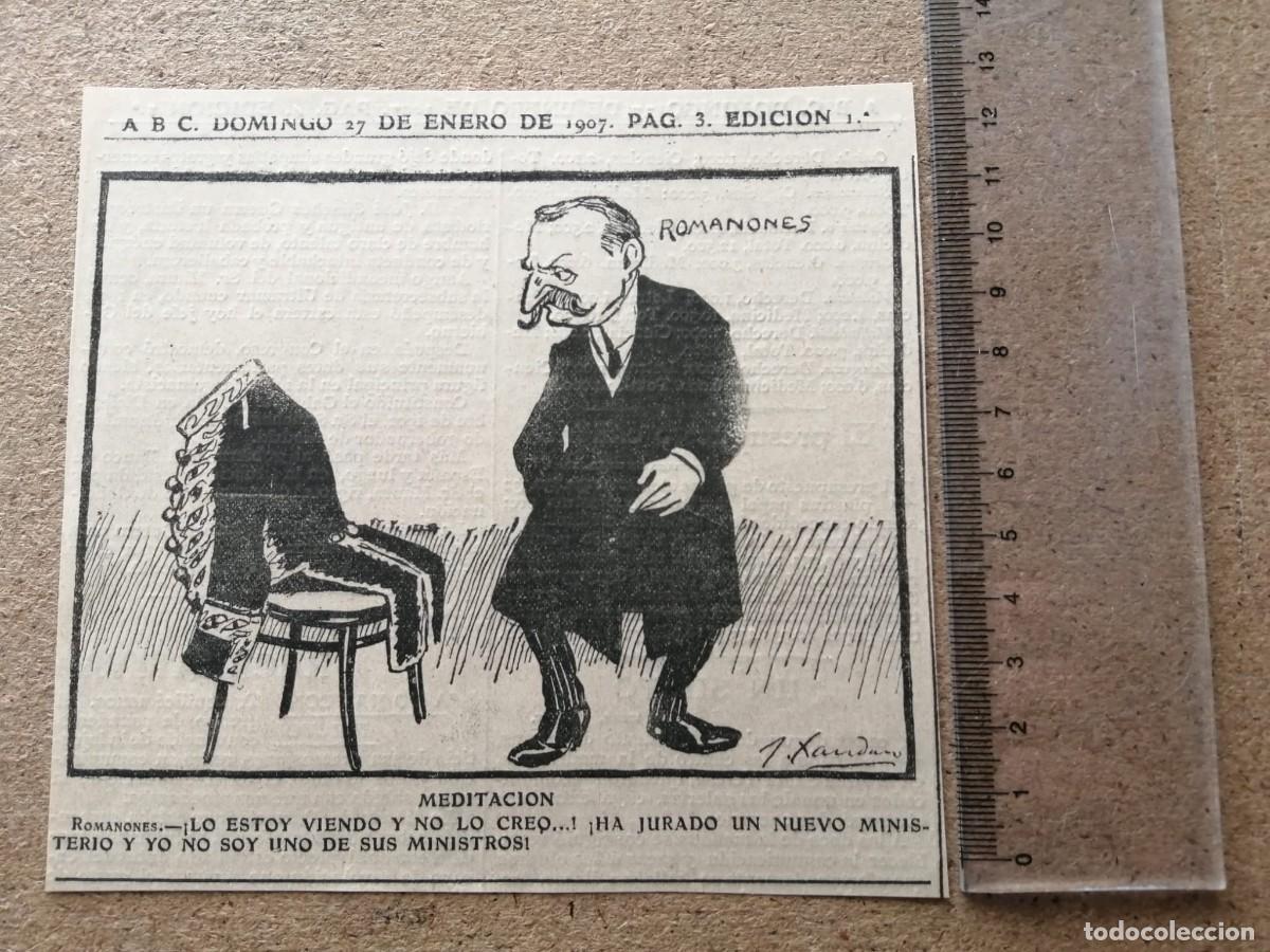 Collectionnisme Papier divers: CHISTE GRAFICO DE PRENSA, EDITADO EN 1907.