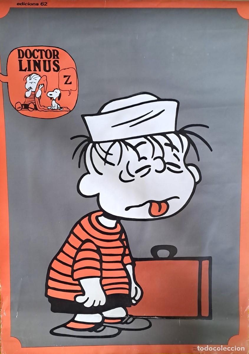 Collectionnisme Papier divers: POSTER VINTAGE DE SNOOPY, EDICIONES 62 BARCELONA. SNOOPY-05