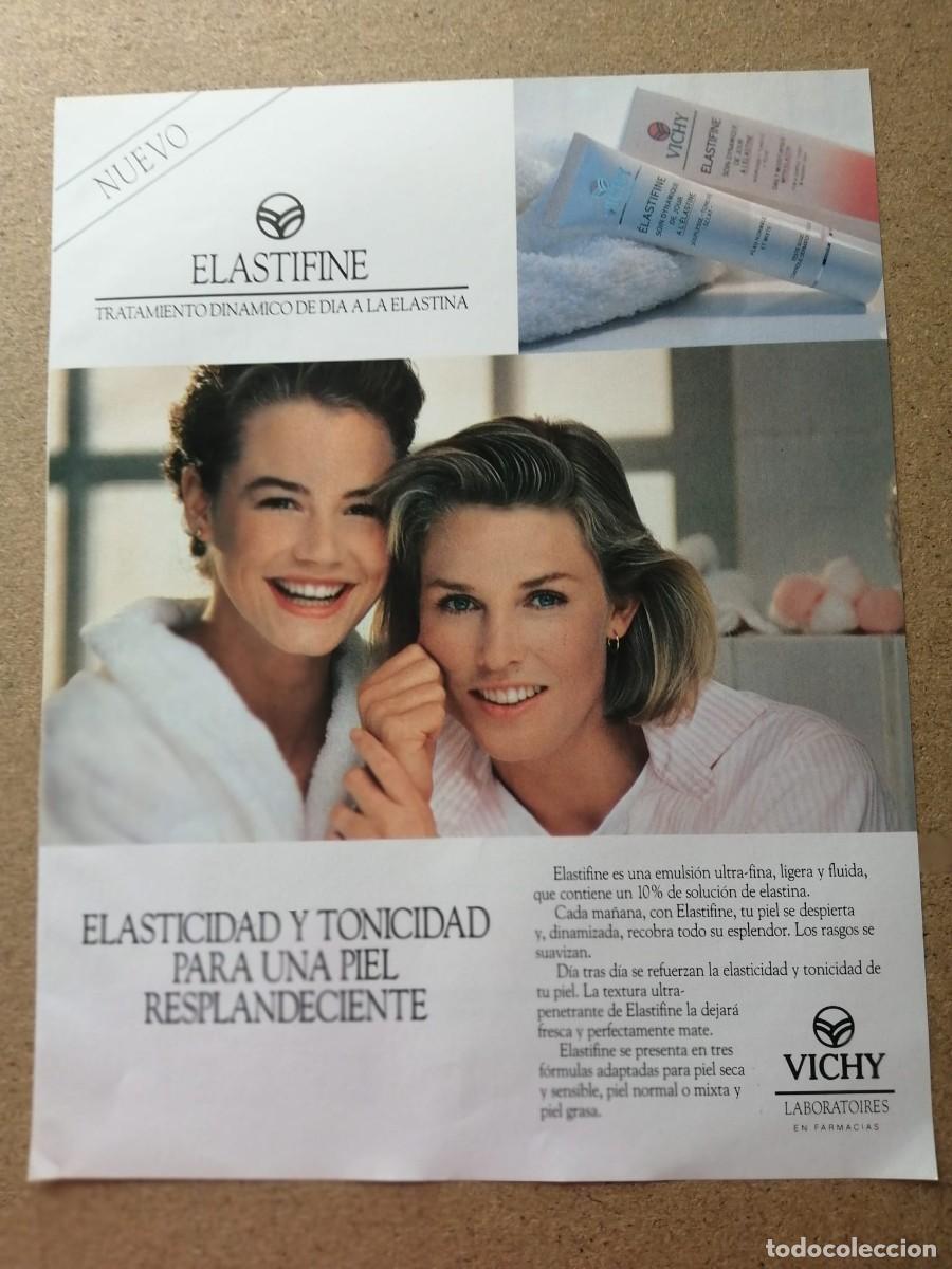 Otros art&iacute;culos de coleccionismo en papel: ANUNCIO. ELASTIFINE, DE VICHY