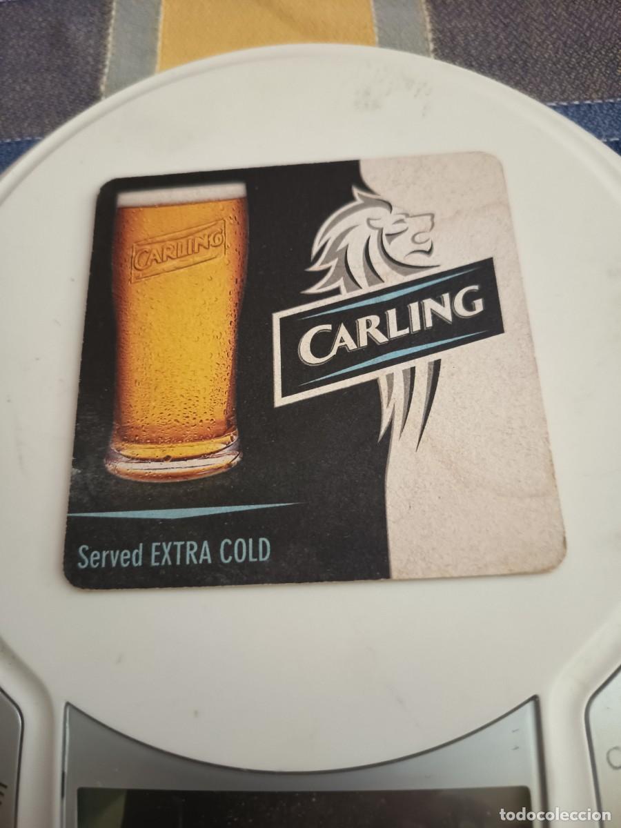 Otros art&iacute;culos de coleccionismo en papel: POSAVASOS DE CERVEZA CARLING