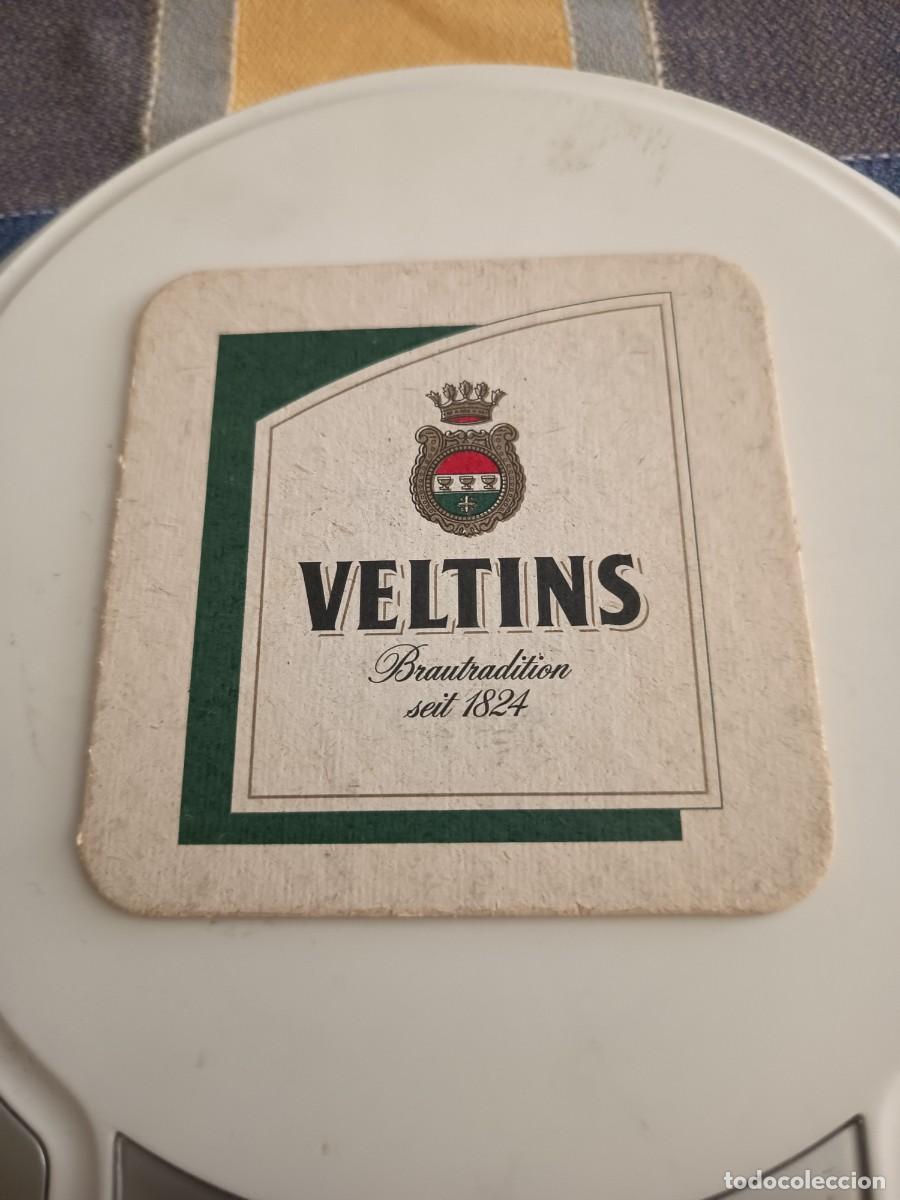 Otros art&iacute;culos de coleccionismo en papel: POSAVASOS DE CERVEZA VELTINS