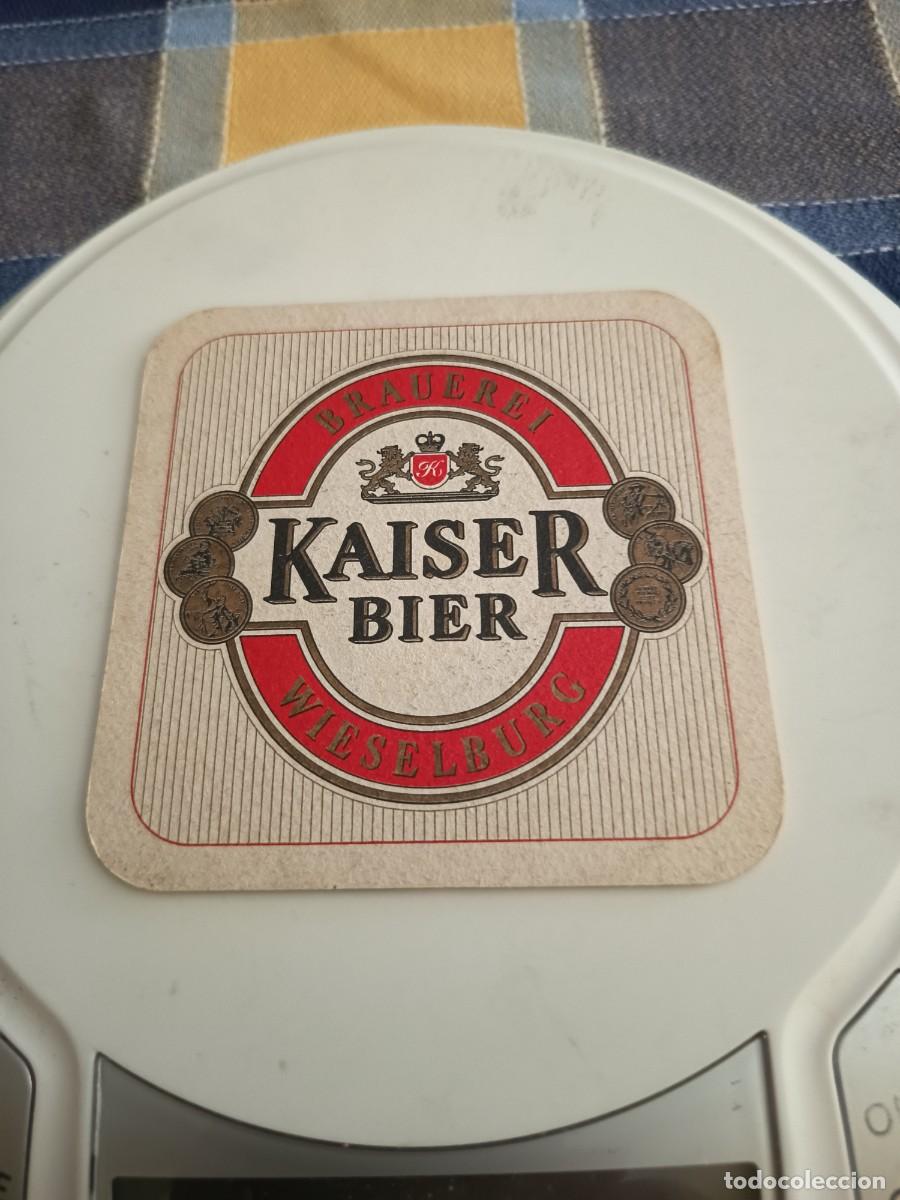 Otros art&iacute;culos de coleccionismo en papel: POSAVASOS DE CERVEZA KAISER