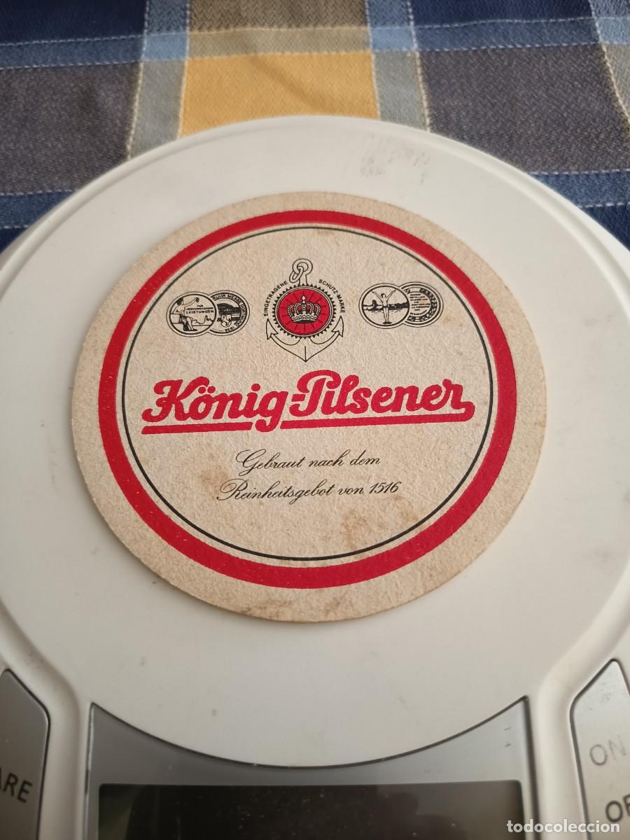 Otros art&iacute;culos de coleccionismo en papel: POSAVASOS DE CERVEZA KONIG PILSERNER