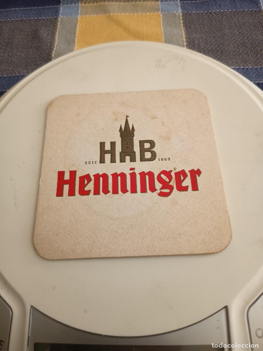Otros art&iacute;culos de coleccionismo en papel: POSAVASOS DE CERVEZA HENNINGER