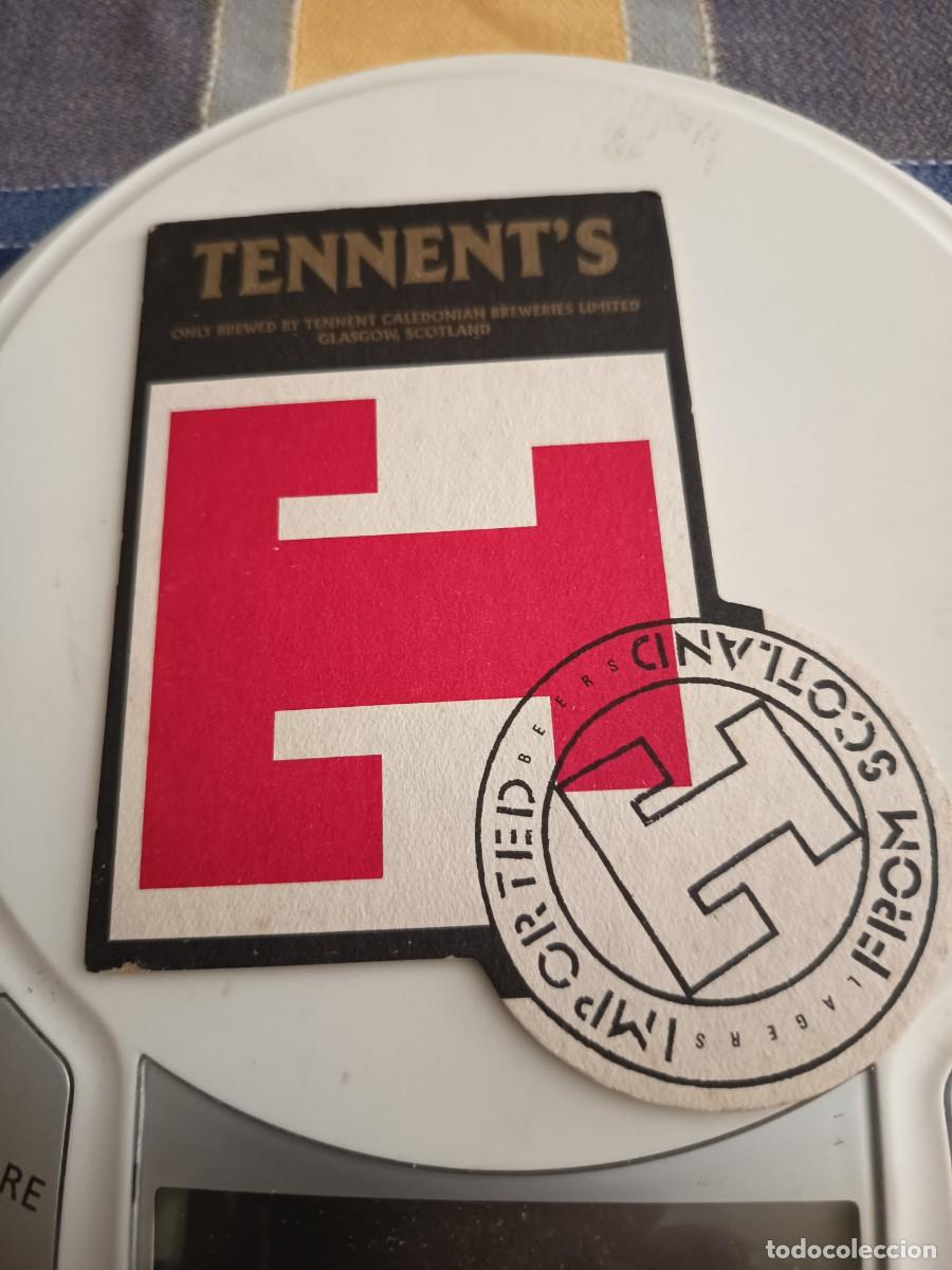 Otros art&iacute;culos de coleccionismo en papel: POSAVASOS DE CERVEZA TENNENT'S