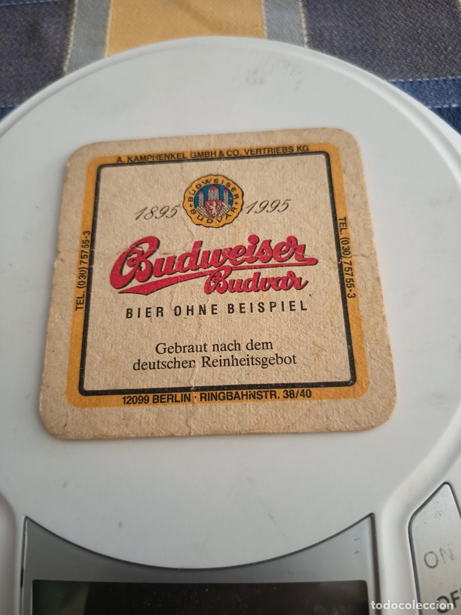 Otros art&iacute;culos de coleccionismo en papel: POSAVASOS DE CERVEZA BUDWEISER