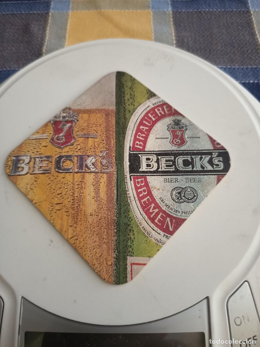 Otros art&iacute;culos de coleccionismo en papel: POSAVASOS DE CERVEZA BECK'S