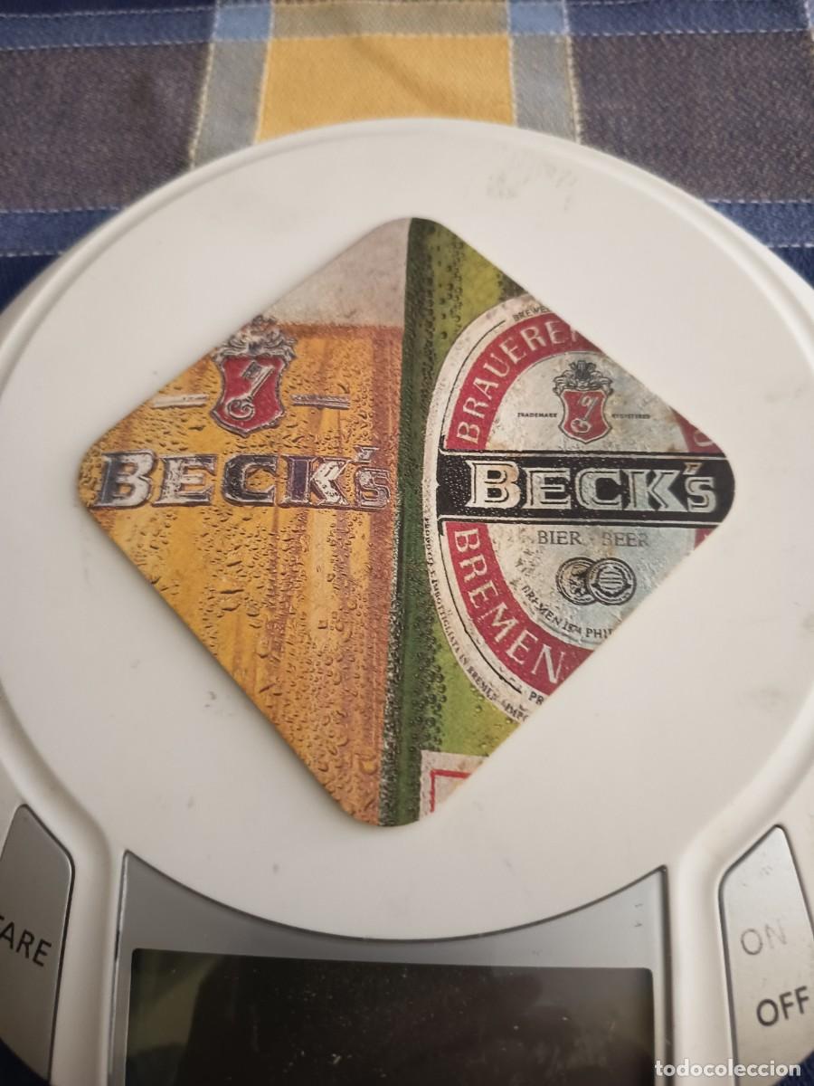 Otros art&iacute;culos de coleccionismo en papel: POSAVASOS DE CERVEZA BECK'S