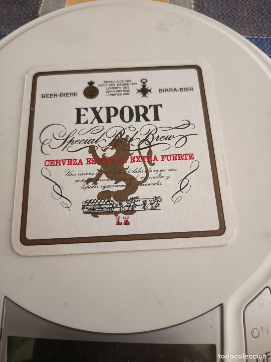 Otros art&iacute;culos de coleccionismo en papel: POSAVASOS DE CERVEZA EXPORT-REPLEGA