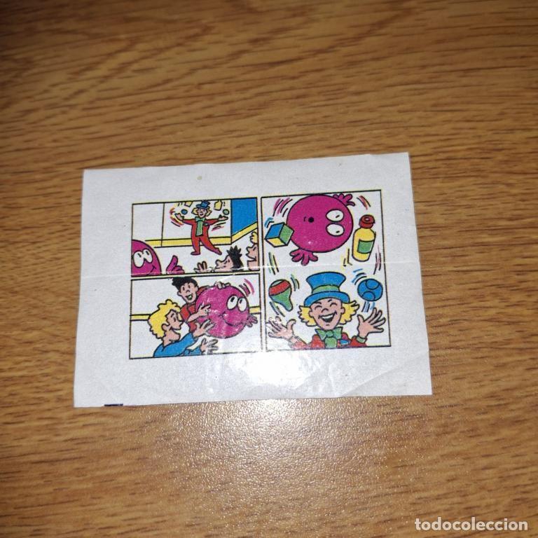 Otros art&iacute;culos de coleccionismo en papel: Envoltura de chicle. CROMO Big Babol comics 1990s