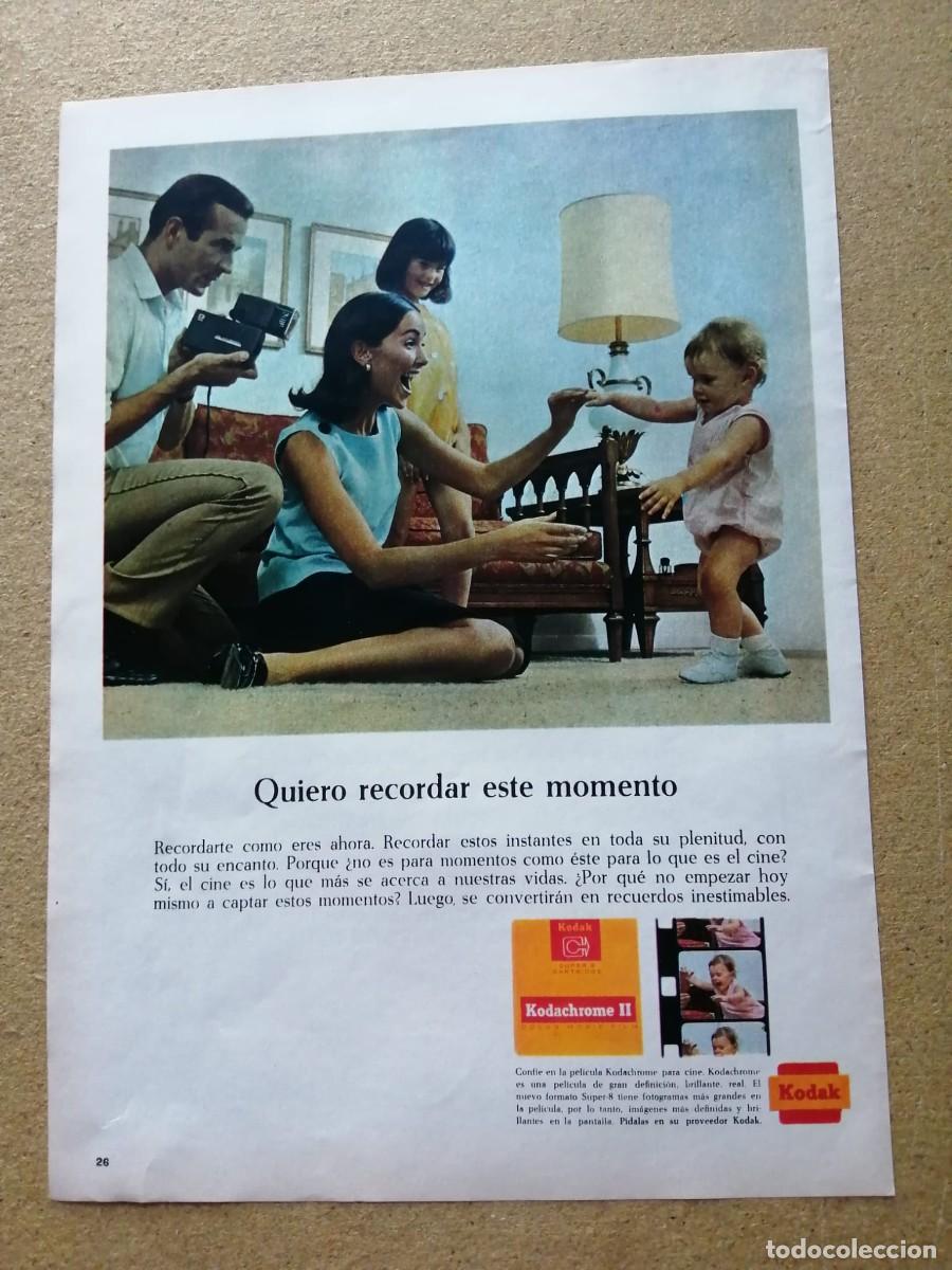 Otros art&iacute;culos de coleccionismo en papel: ANUNCIO. KODAK, QUIERO RECORDAR ESTE MOMENTO