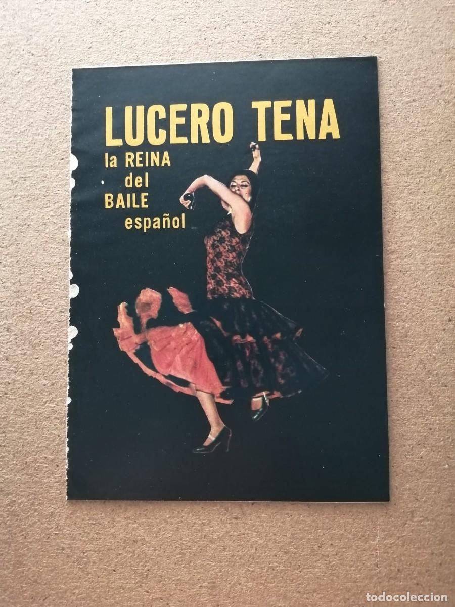 Otros art&iacute;culos de coleccionismo en papel: REPORTAJE. LUCERO TENA, LA REINA DEL BAILE ESPA&Ntilde;OL