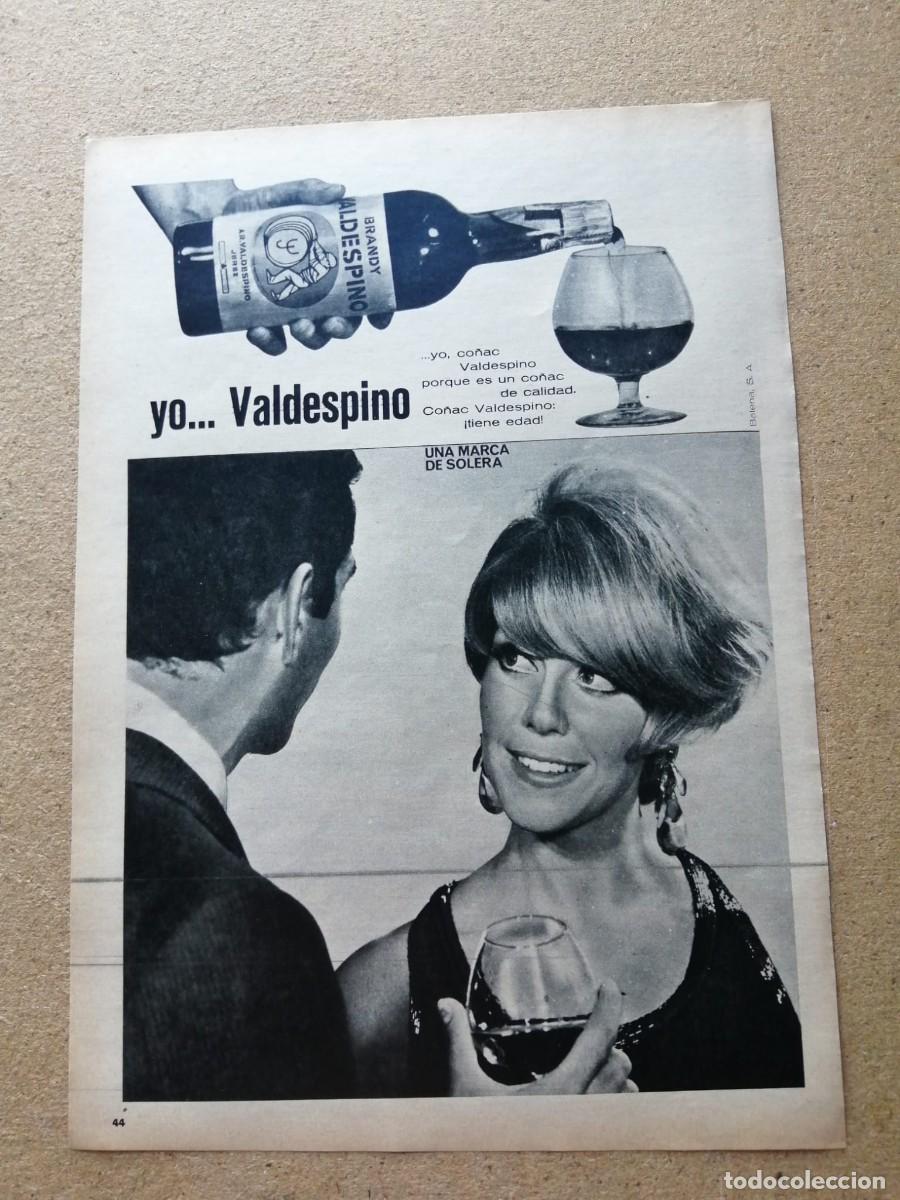 Otros art&iacute;culos de coleccionismo en papel: ANUNCIO. BRANDY VALDESPINO
