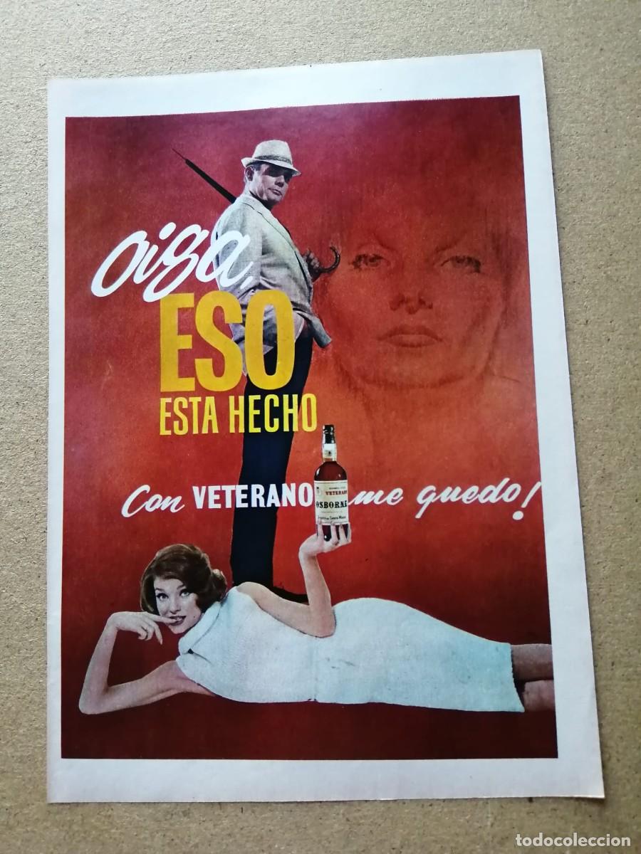 Otros art&iacute;culos de coleccionismo en papel: ANUNCIO. BRANDY VETERANO