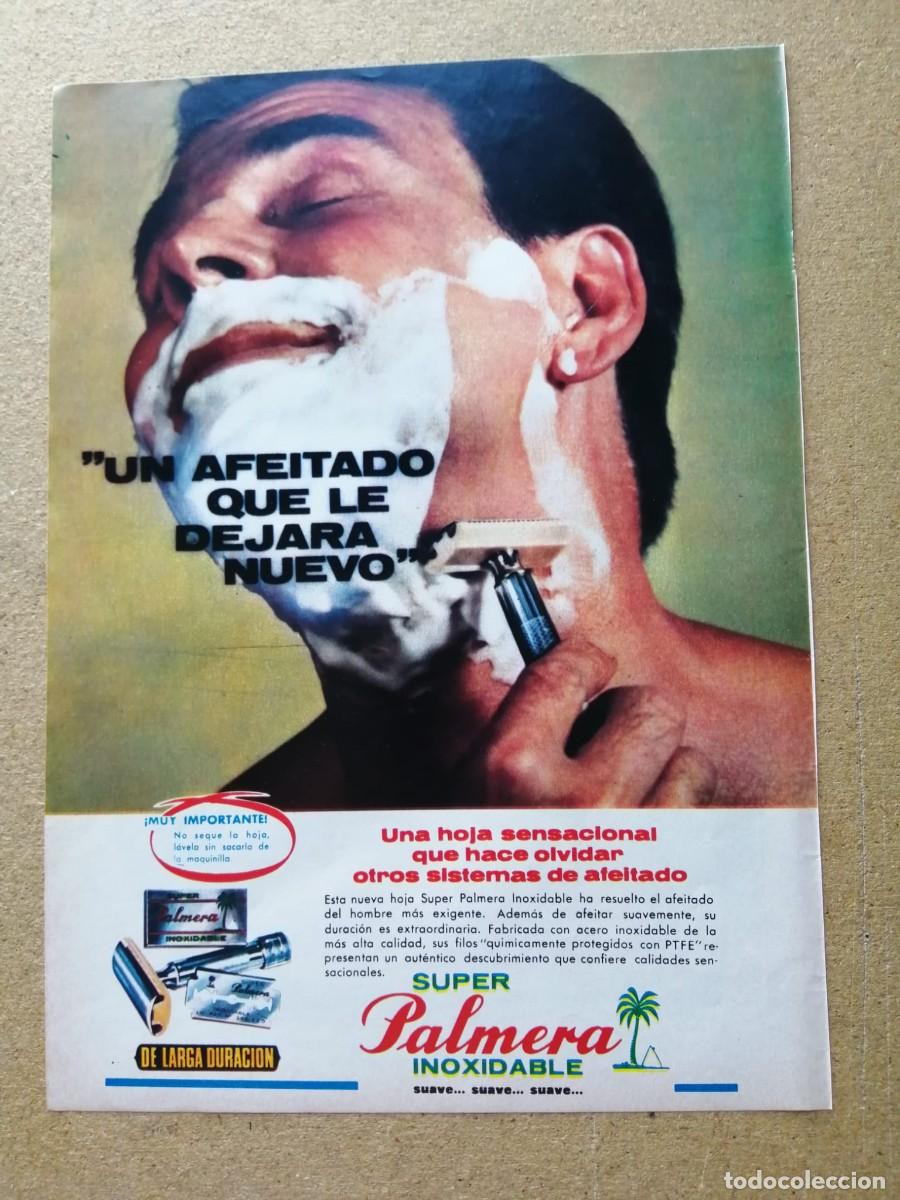 Otros art&iacute;culos de coleccionismo en papel: ANUNCIO. HOJAS DE AFEITAR PALMERA