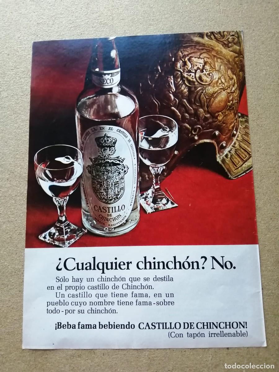 Otros art&iacute;culos de coleccionismo en papel: ANUNCIO. CASTILLO DE CHINCHON