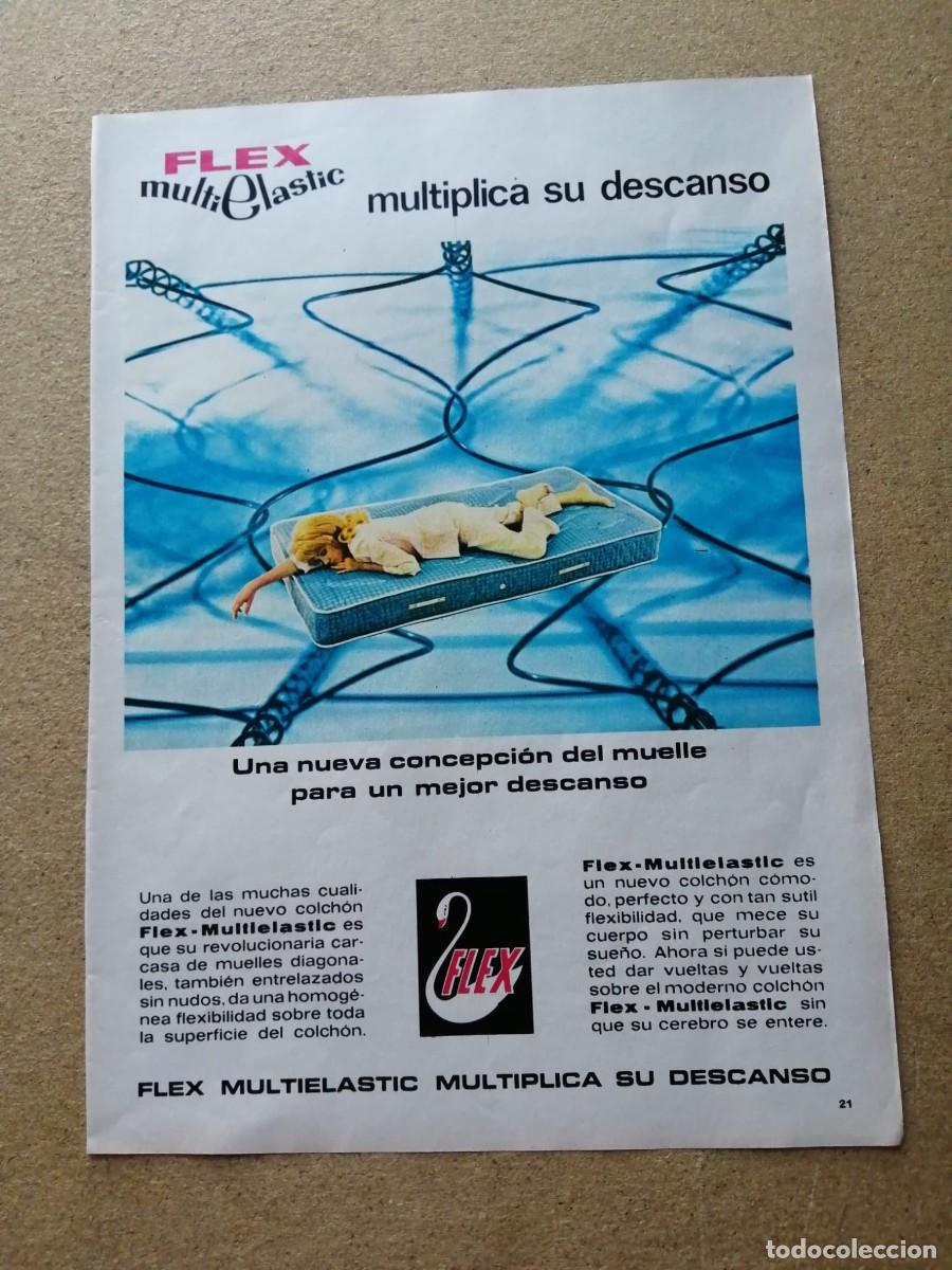 Otros art&iacute;culos de coleccionismo en papel: ANUNCIO. COLCHONES FLEX