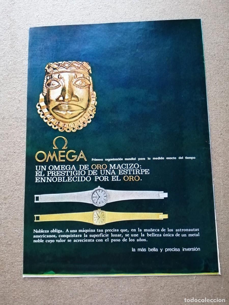 Otros art&iacute;culos de coleccionismo en papel: ANUNCIO. RELOJ OMEGA