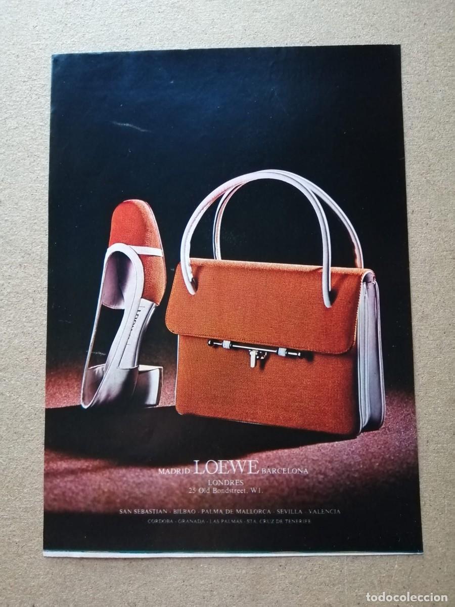 Otros art&iacute;culos de coleccionismo en papel: ANUNCIO. BOLSOS Y ZAPATOS LOEWE