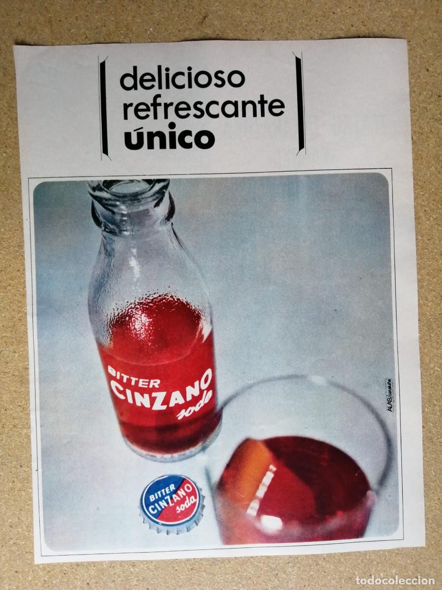 Otros art&iacute;culos de coleccionismo en papel: ANUNCIO. BITTER CINZANO