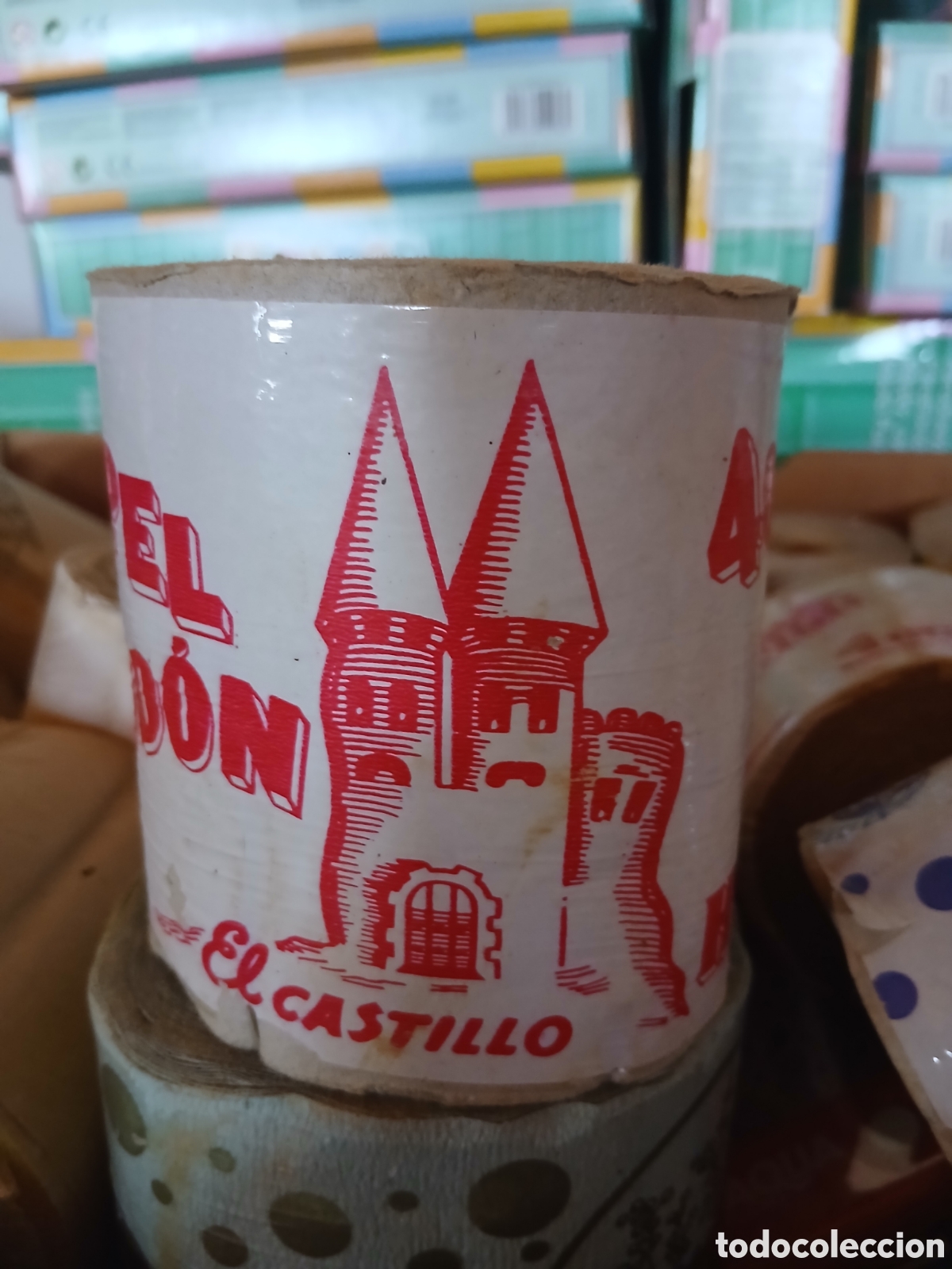 Otros art&iacute;culos de coleccionismo en papel: Rollo de papel higienico El Castillo