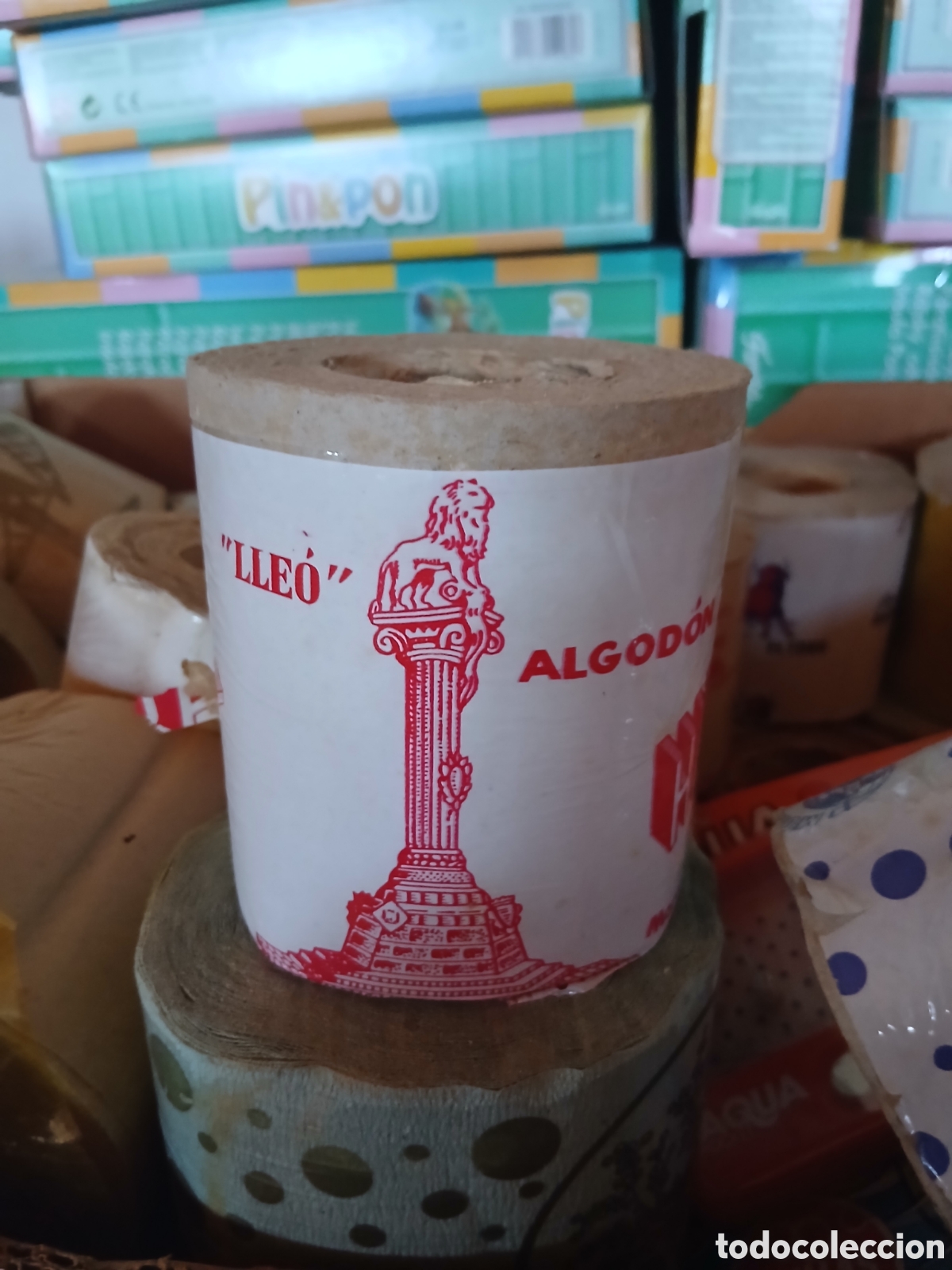 Otros art&iacute;culos de coleccionismo en papel: Rollo de papel higienico Lleo