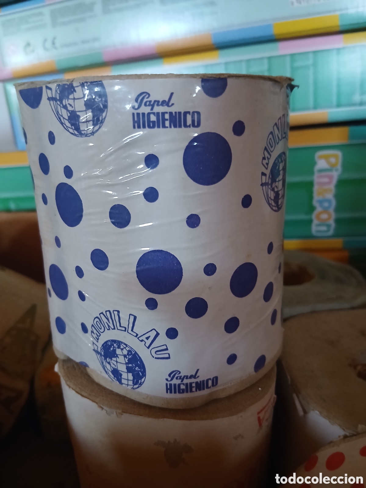 Otros art&iacute;culos de coleccionismo en papel: Rollo de papel higienico Monllau