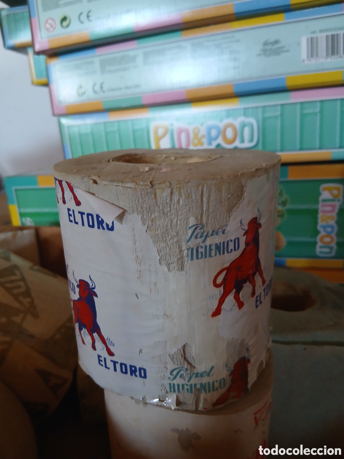 Otros art&iacute;culos de coleccionismo en papel: Rollo de papel higienico El Toro