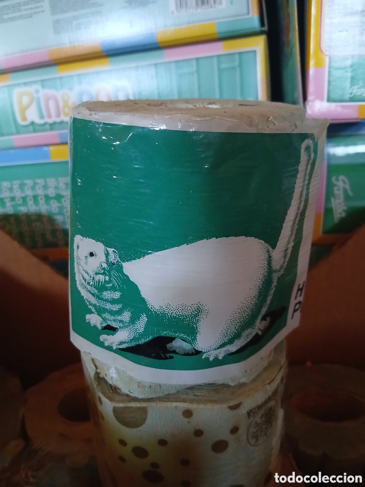 Otros art&iacute;culos de coleccionismo en papel: Rollo de papel higienico Vison