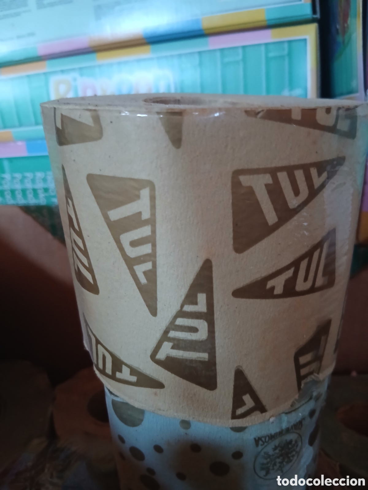 Otros art&iacute;culos de coleccionismo en papel: Rollo de papel higienico TUL
