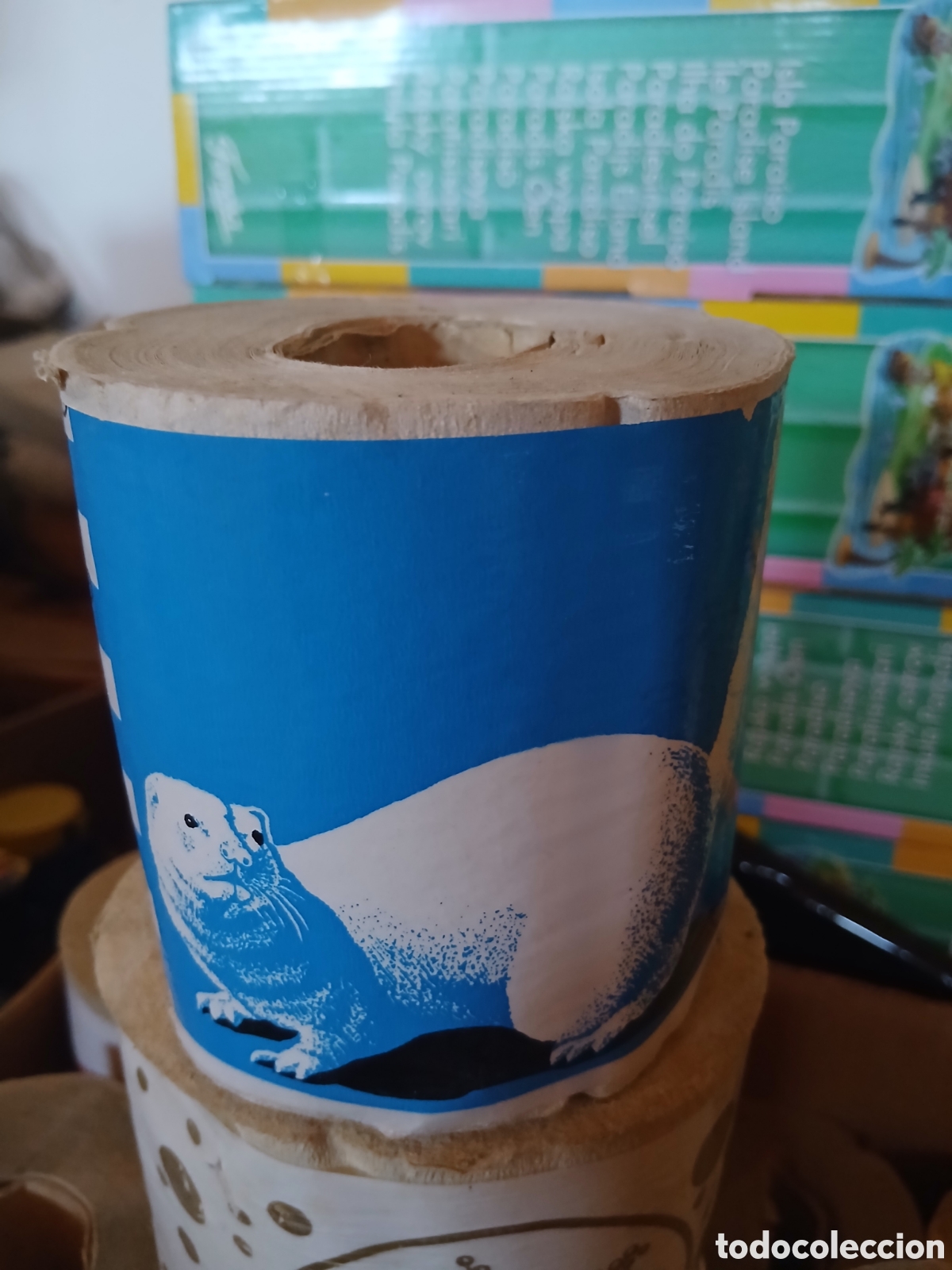 Otros art&iacute;culos de coleccionismo en papel: Rollo de papel higienico Vison