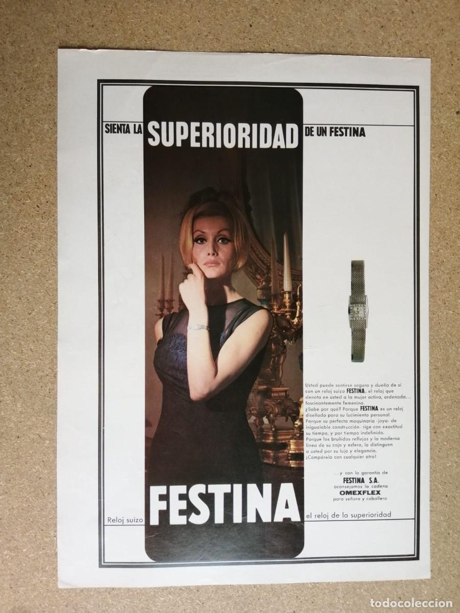 Otros art&iacute;culos de coleccionismo en papel: ANUNCIO. RELOJ FESTINA