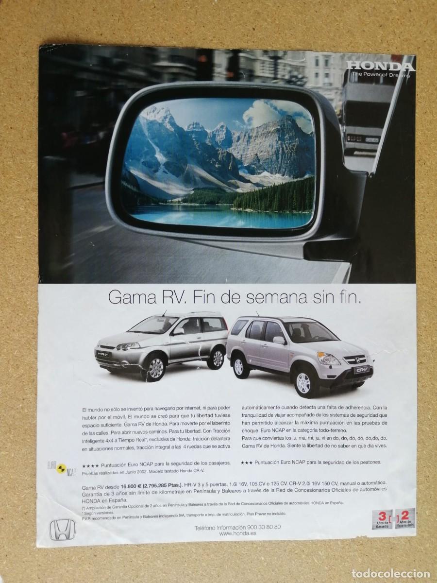 Otros art&iacute;culos de coleccionismo en papel: ANUNCIO. HONDA RV...