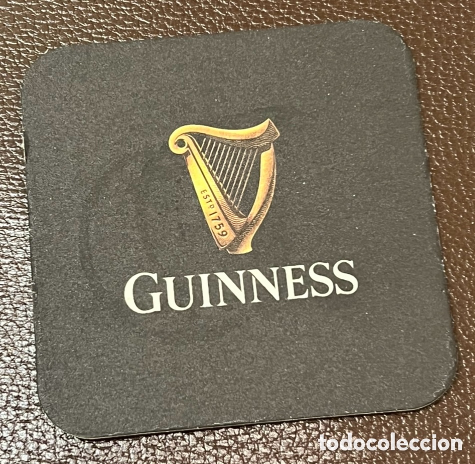 Otros art&iacute;culos de coleccionismo en papel: Posavasos. Cerveza GUINNESS. Good Time.