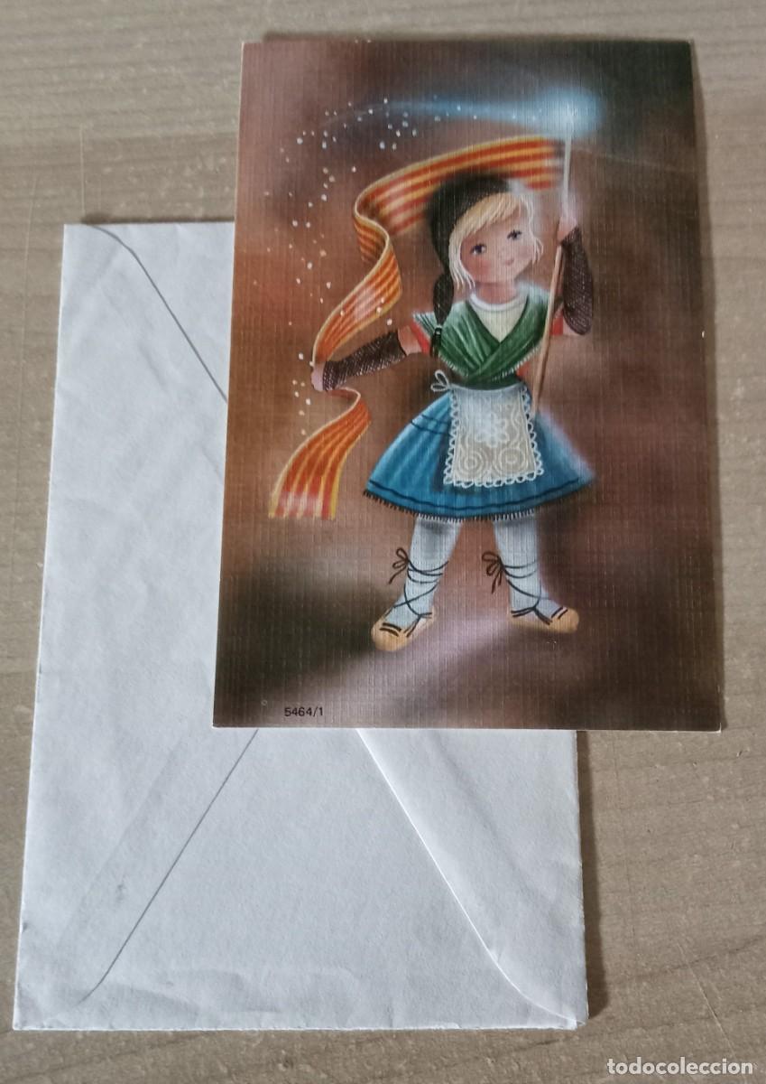 Otros art&iacute;culos de coleccionismo en papel: tarjeta catalanista antigua
