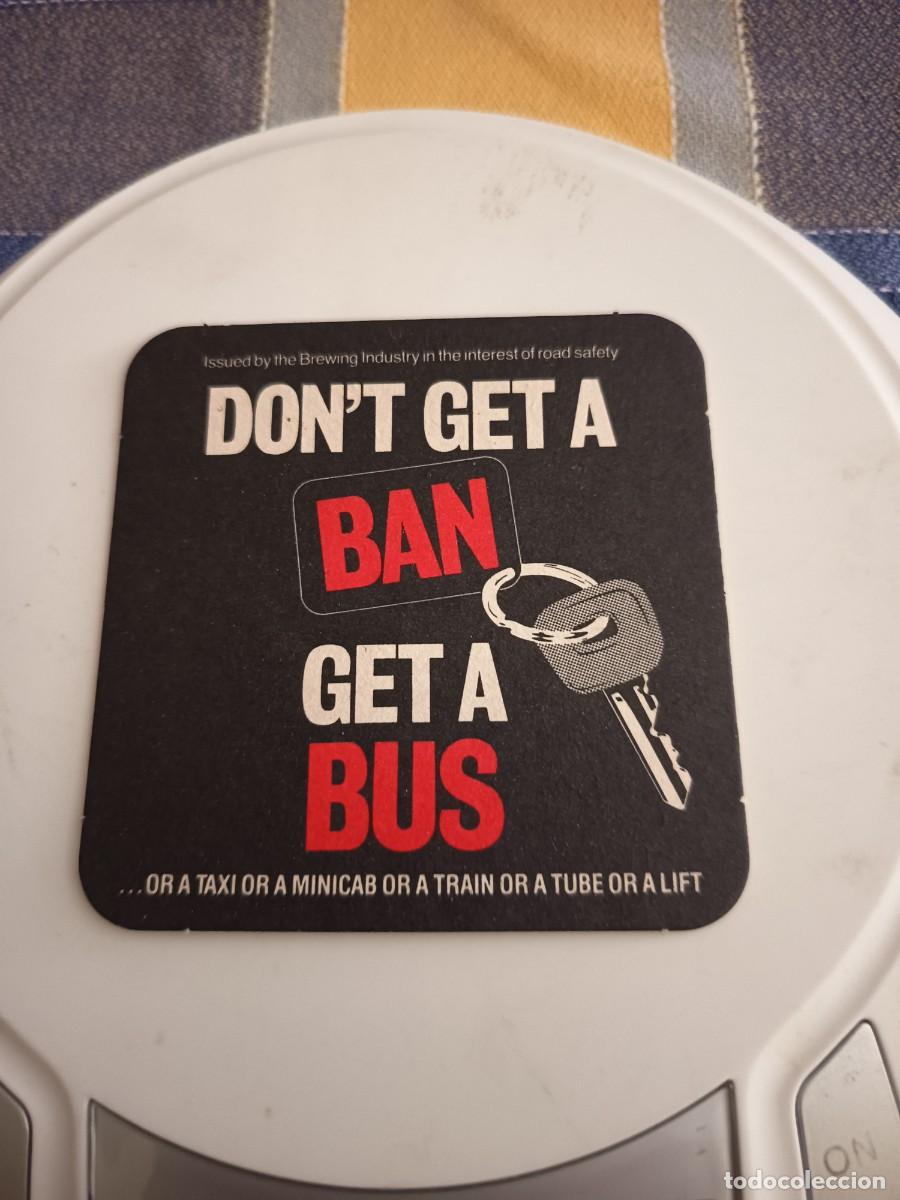 Otros art&iacute;culos de coleccionismo en papel: POSAVASOS BAN GET A BUS
