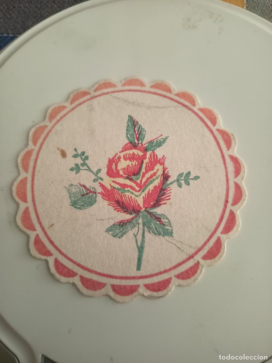 Otros art&iacute;culos de coleccionismo en papel: POSAVASOS CIRCULAR ROSA