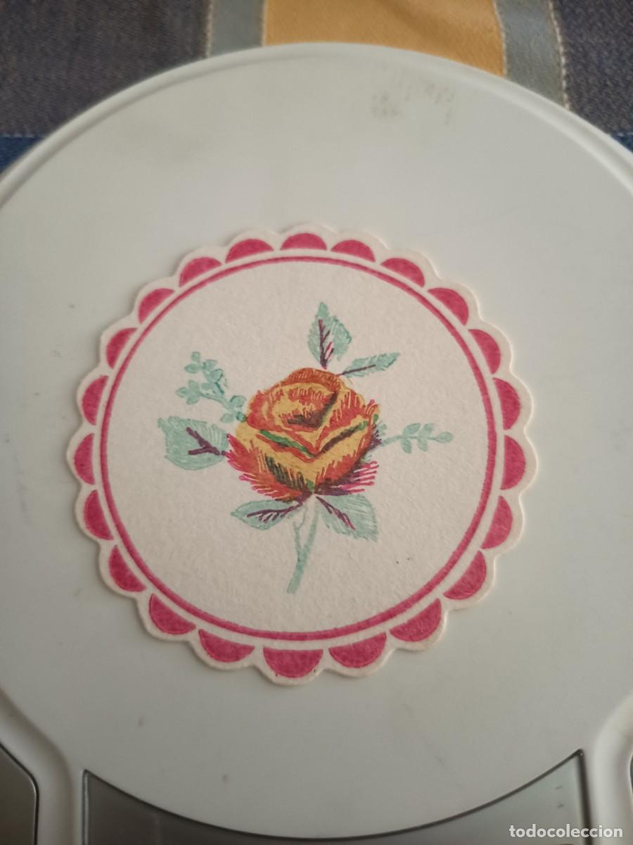 Otros art&iacute;culos de coleccionismo en papel: POSAVASOS CIRCULAR ROSA