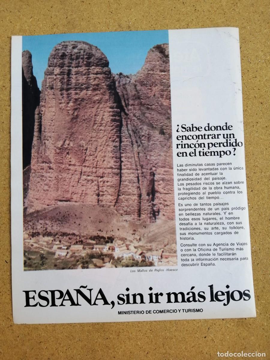Otros art&iacute;culos de coleccionismo en papel: ANUNCIO. ESPA&Ntilde;A, SIN IR MAS LEJOS