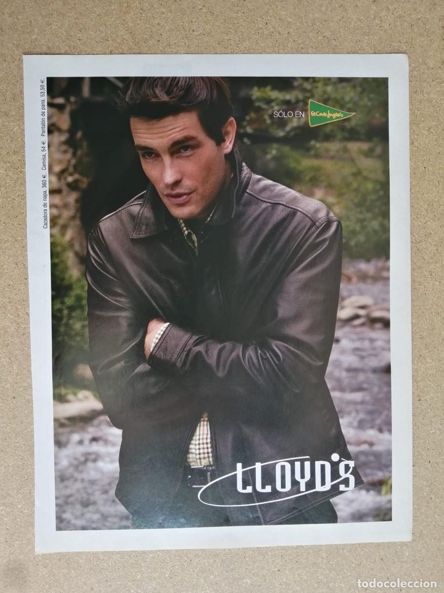 Otros art&iacute;culos de coleccionismo en papel: ANUNCIO. LLOYD'S. SOLO EN EL CORTE INGLES