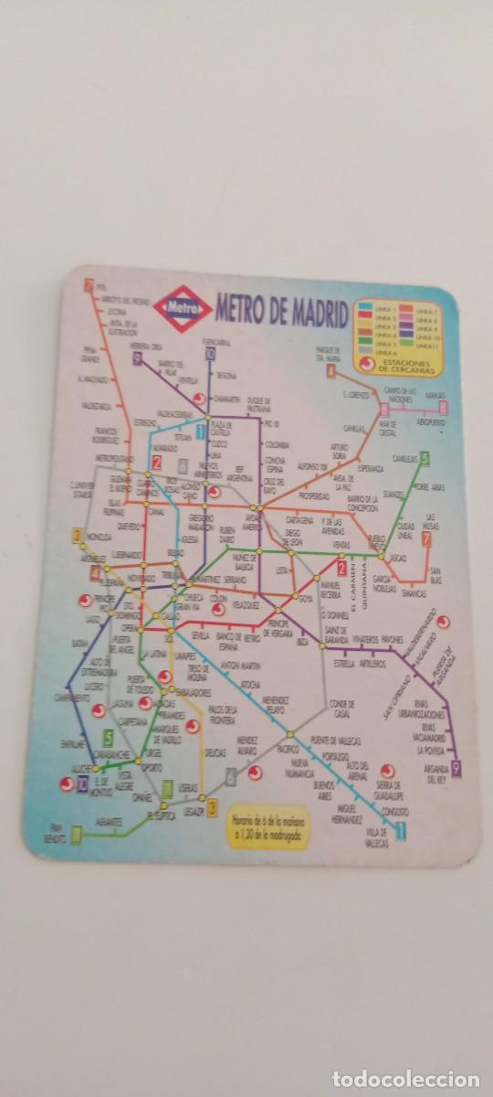 Otros art&iacute;culos de coleccionismo en papel: CALENDARIO METRO DE MADRID EL DE FOTO C-FPP