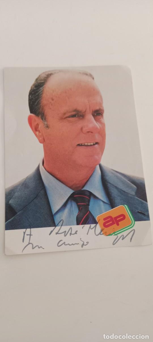 Otros art&iacute;culos de coleccionismo en papel: TARJETA ALIANZA POPULAR CON FRAGA IRIBARNE CON FIRMA DEDICATORIA EL DE FOTO C-FPP
