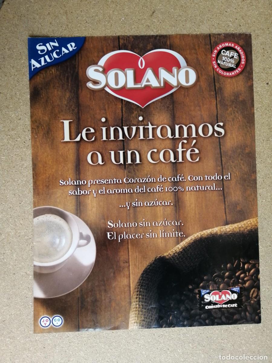 Otros art&iacute;culos de coleccionismo en papel: ANUNCIO. CARAMELOS DE CAFE SOLANO
