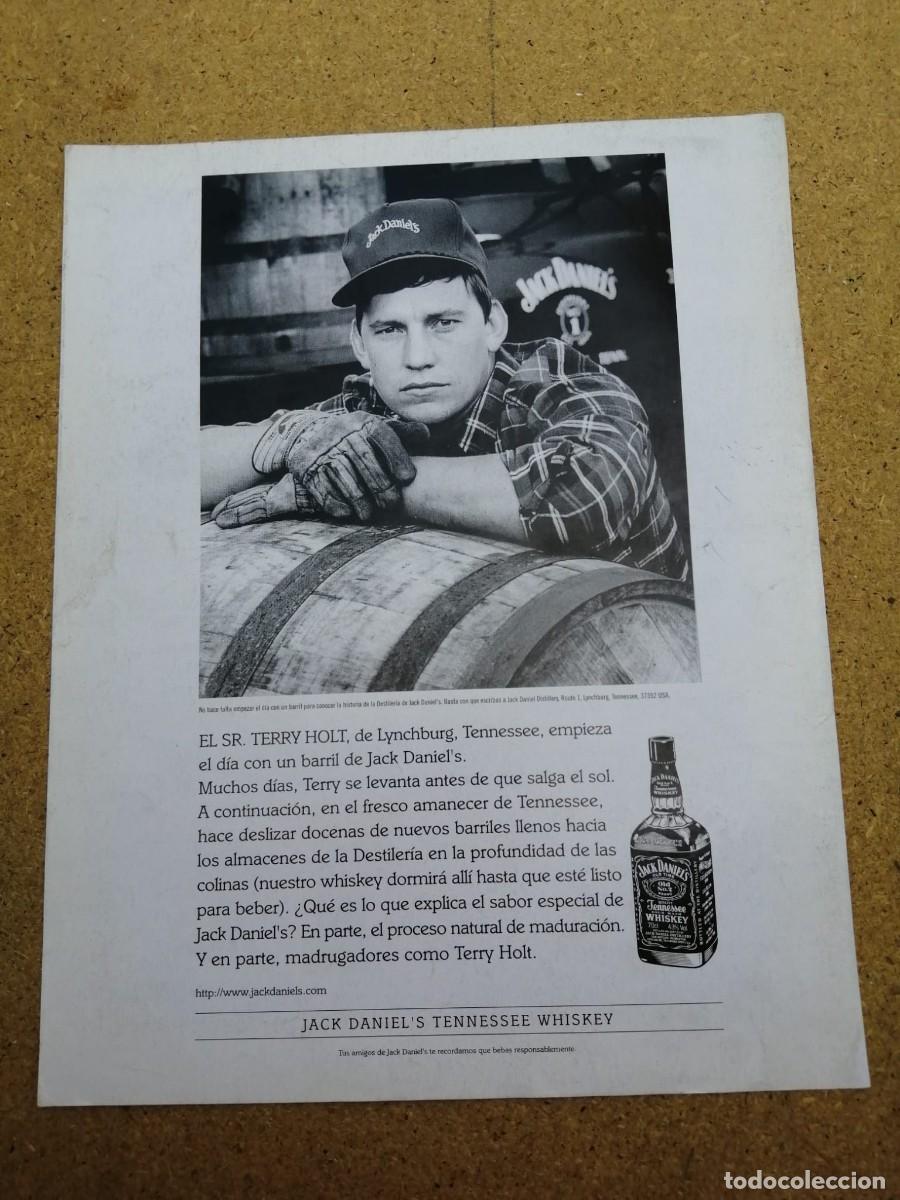 Otros art&iacute;culos de coleccionismo en papel: ANUNCIO. WHISKY JACK DANIELS