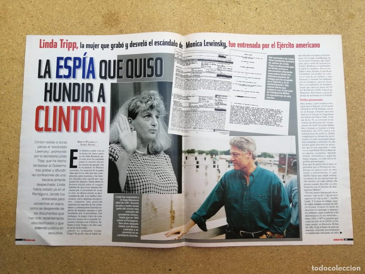 Otros art&iacute;culos de coleccionismo en papel: REPORTAJE. LA ESPIA QUE QUISO HUNDIR A CLINTON