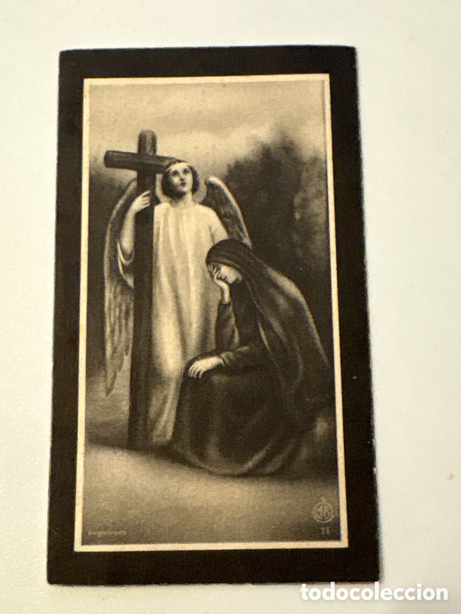 Otros art&iacute;culos de coleccionismo en papel: ESTAMPA RECORDATORIO FUNERAL CIRIA ( SORIA) 1947