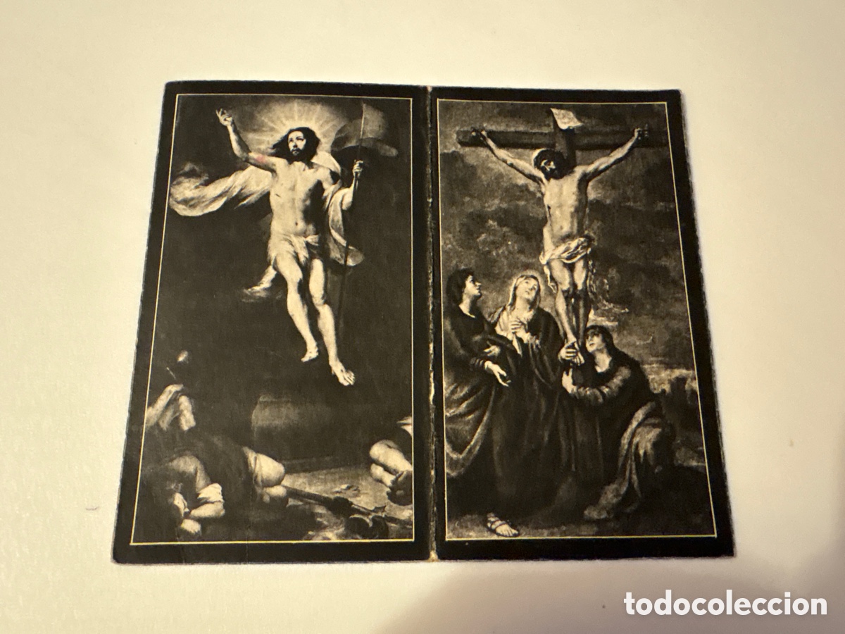 Otros art&iacute;culos de coleccionismo en papel: ESTAMPA RECORDATORIO FUNERAL SORIA 1943