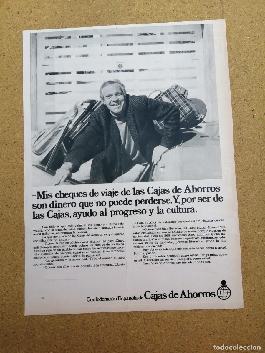 Otros art&iacute;culos de coleccionismo en papel: ANUNCIO. CAJAS DE AHORROS CONFEDERADAS