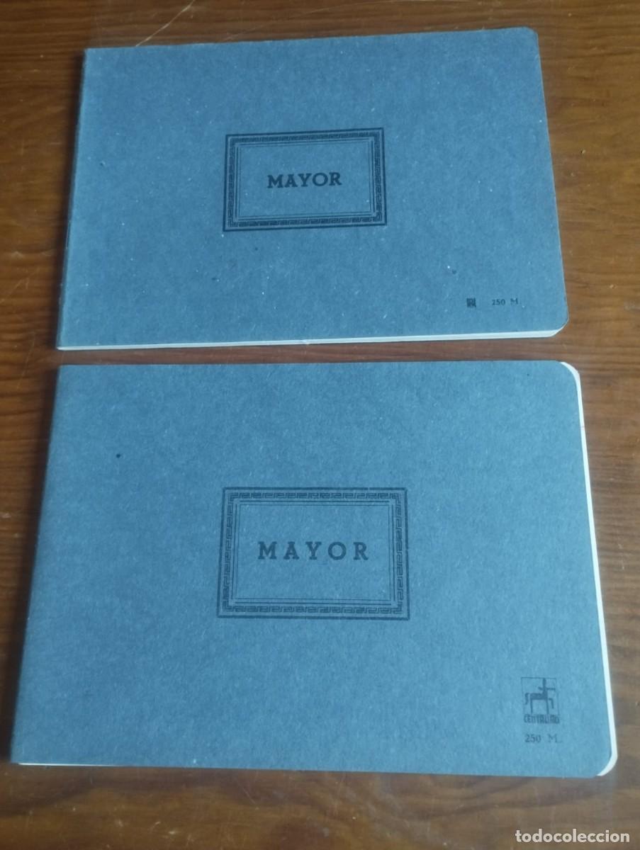 Otros art&iacute;culos de coleccionismo en papel: Lote de 2 libros antiguos de Libro Mayor (Contabilidad)
