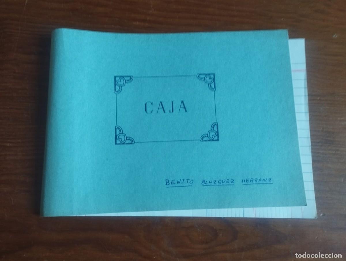 Otros art&iacute;culos de coleccionismo en papel: Antiguo cuaderno manual de Caja (Contabilidad vintage)